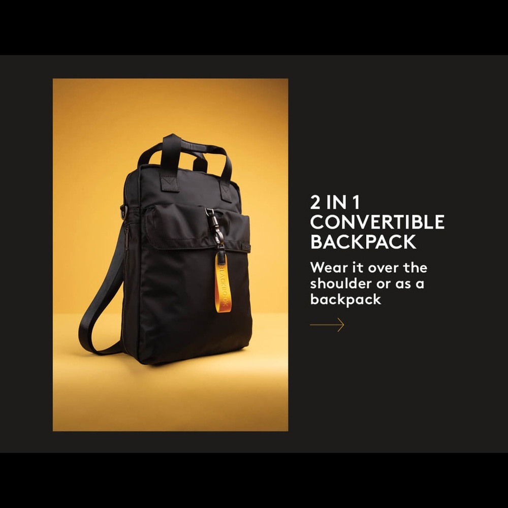 Blackbook Convertible Bag